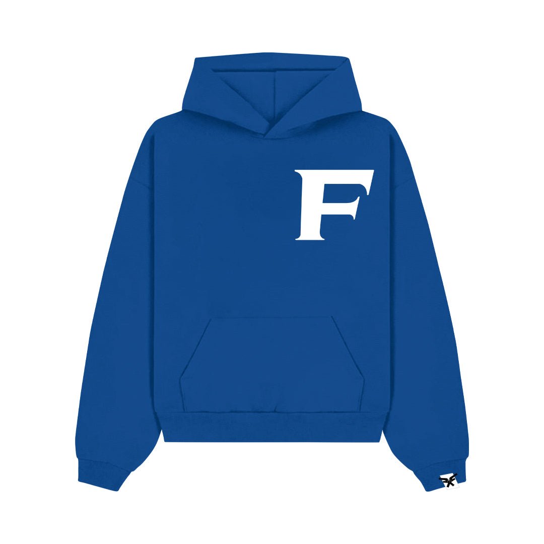 'FW25' Essential Hoodie - Royal Blue - FLVUNT