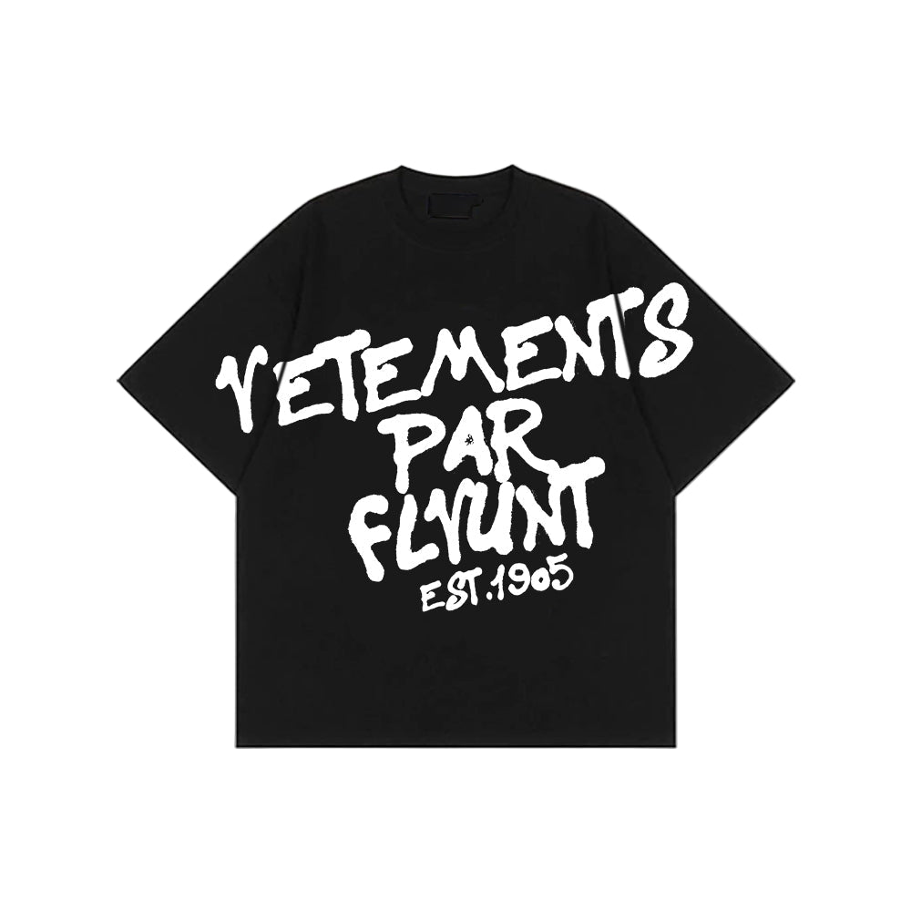 'spray script' - GRAPHIC T - SHIRT - FLVUNT