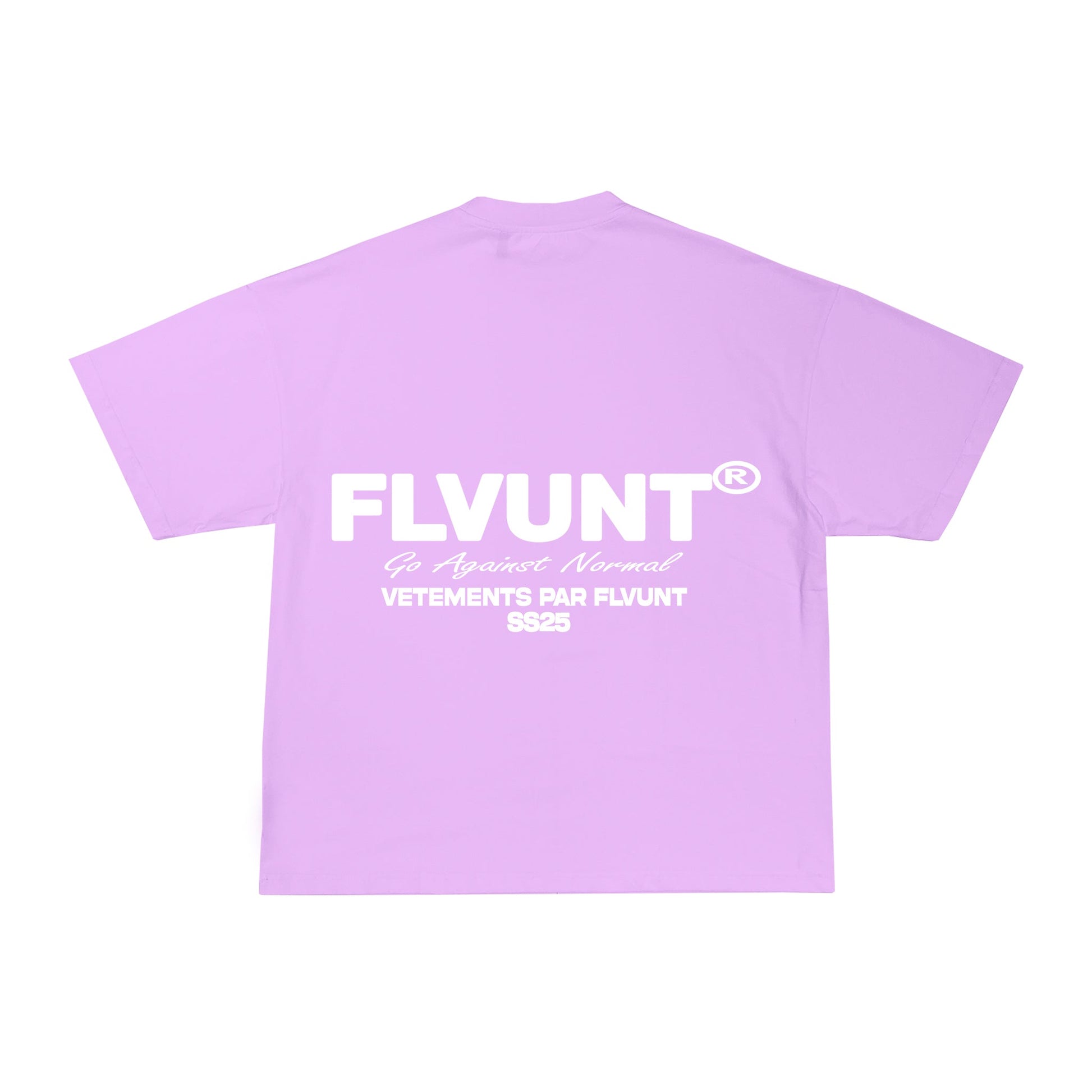 'SS25' Essential T-shirt - Mauve Pink - FLVUNT